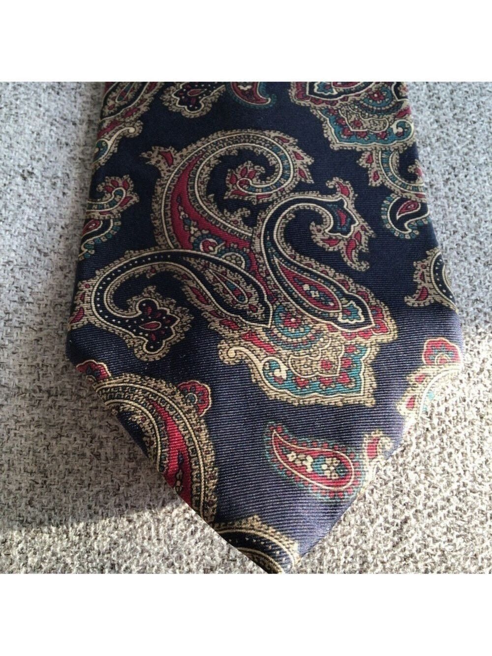 Gant Elegant Multicolor Silk Paisley Tie - Picture 2 of 6
